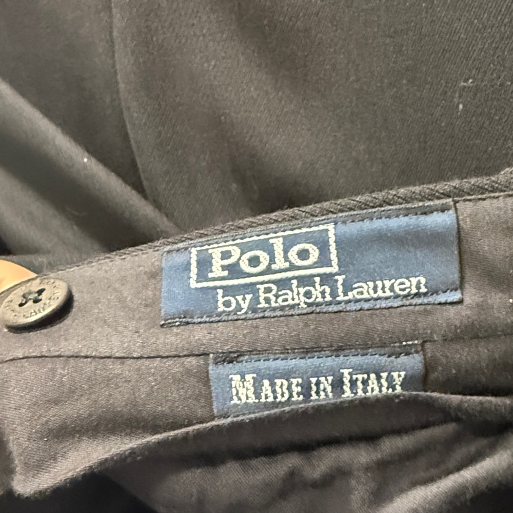 Polo by Ralph Lauren Classic Black Trousers
